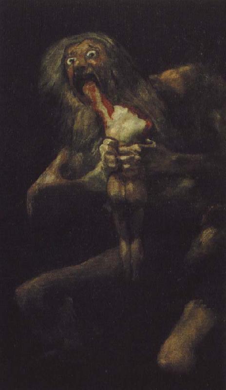 Francisco Goya saturnus slular sina barn Sweden oil painting art
